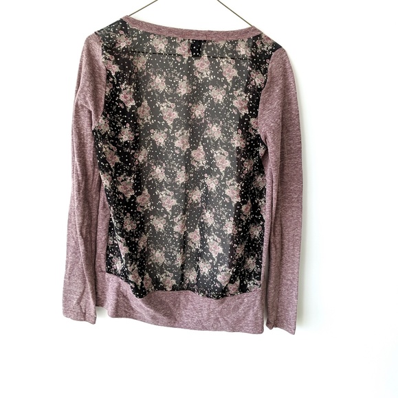 Wet Seal × Cardigan with Floral Detailing - Picture 2 of 3